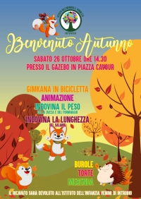 &quot;BENVENUTO AUTUNNO&quot;: SABATO ALLE 14.30 IN PAIZZA CAVOUR A INTROBIO. ORGANIZZA L&#039;ISTITUTO PER L&#039;INFANZIA VENINI