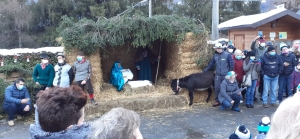 ANCHE A CORTENOVA E&#039; ARRIVATO BABBO NATALE