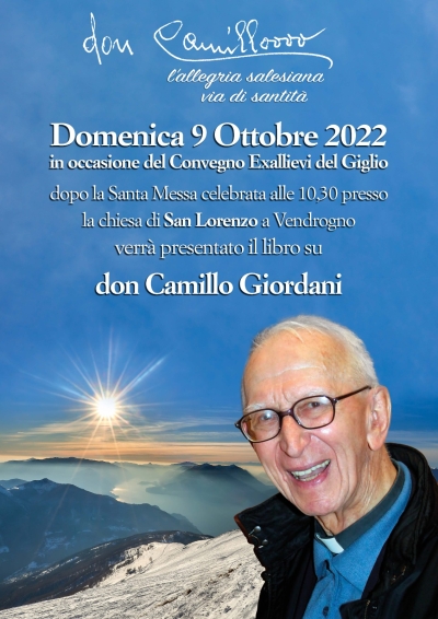 UN LIBRO SU DON CAMILLO GIORDANI, IL SALESIANO CHE HA EDUCATO CENTINAIA DI RAGAZZI VALSASSINESI