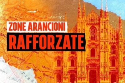 Tutta la Provincia di Como in Arancione rinforzato