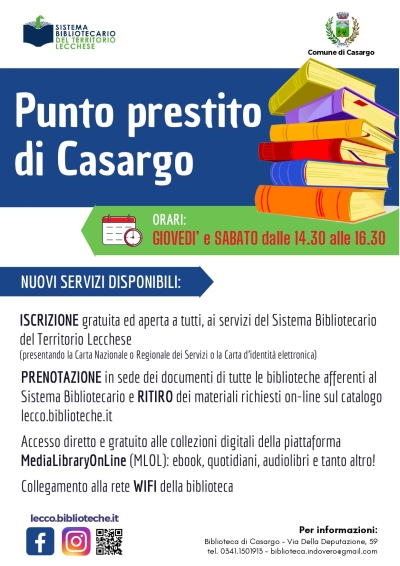 INDOVERO: NOVITA&#039; IN BIBLIOTECA