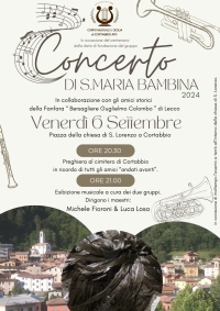 STASERA A CORTABBIO GRANDE CONCERTO BANDISTICO E POI LA &quot;NOCC DE CORTABI&quot;