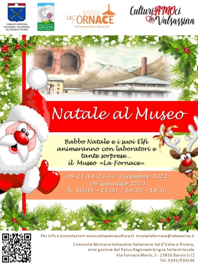 NATALE AL MUSEO LA FORNACE