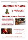 DOMENICA I MERCATINI DI NATALE A PRIMALUNA