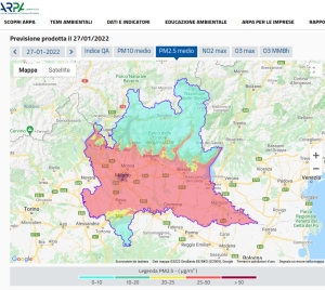 QUALITA&#039; DELL&#039;ARIA PROBLEMATICA IN LOMBARDIA