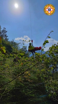 SOCCORSO ALPINO AL LAVORO IERI SUL DUE MANI, A VEZIO E A CASARSA