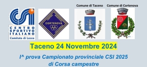 DOMENICA A TACENO LA PRIMA PROVA DEL PROVINCIALE DI CAMPESTRE. ORGANIZZA IL CSC CORTENOVA