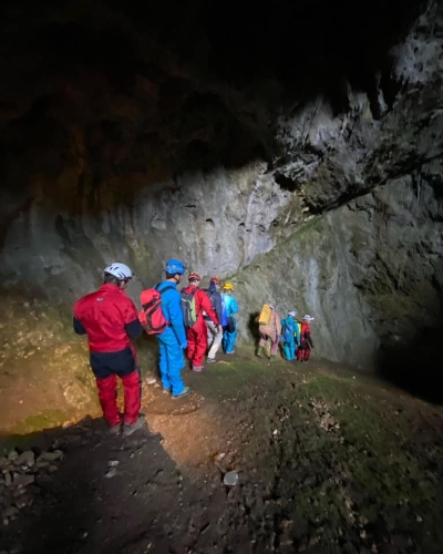 A BREVE USCITE SPELEOLOGICHE CON MOUNTAIN DREAM