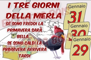 I GIORNI DELLA MERLA