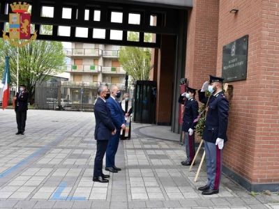 CELEBRATO L&#039;ANNIVERSARIO DI FONDAZIONE DELLA POLIZIA