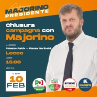 MAJORINO A LECCO VENERDI 17 FEBBRAIO