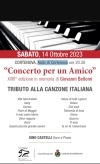 SABATO 14 CONCERTO IN MEMORIA DI BELLOMI