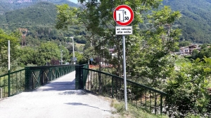 RIAPERTO IL PONTE A PRIMALUNA