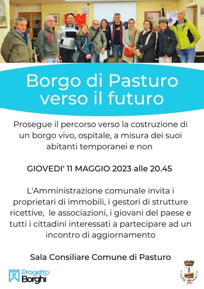 BORGO DI PASTURO VERSO IL FUTURO