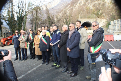 SALVINI SULLA LECCO-BALLABIO. IL 10 GENNAIO APERTURA A DOPPIO SENSO. 4 MESI PER IL RESTO