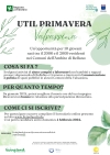 UTILPRIMAVERA: OPPORTUNITA&#039; PER I GIOVANI DELLA VALLE