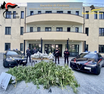 SCOPERTO A CREMENO LABORATORIO CLANDESTINO DI DROGA