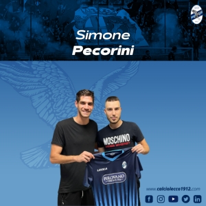 LA CALCIO LECCO ANNUNCIA IL NUOVO ACQUISTO SIMONE PECORINI