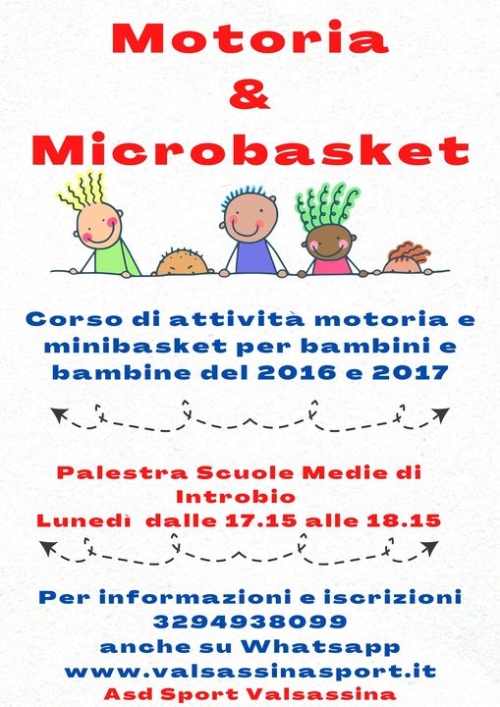 MINIBASKET PER I BAMBINI 2016-17